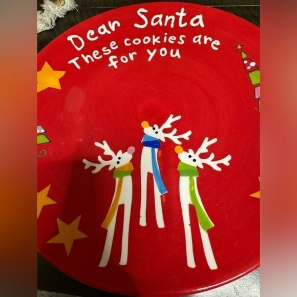 Holiday Time Other - 5/25 - Buy 5 for $25  Cookies for Santa Plate - Nantucket